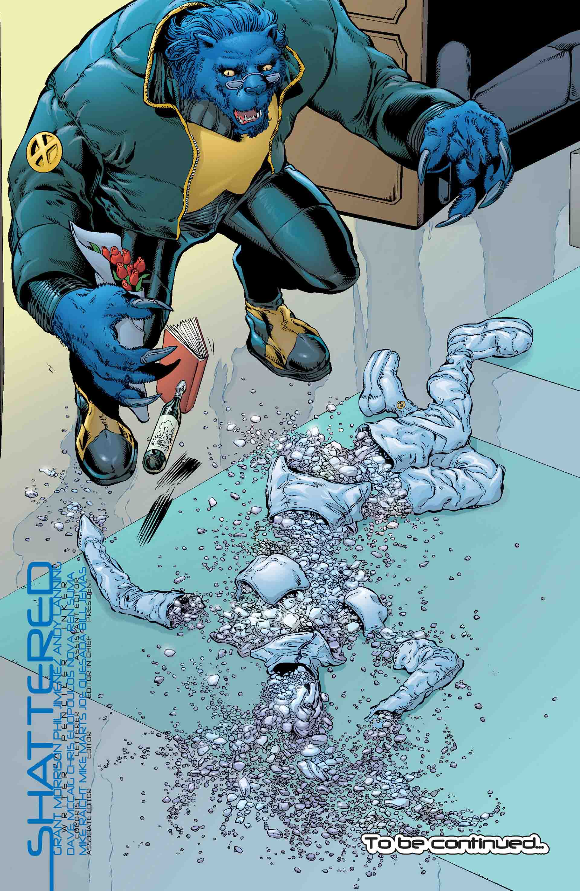مرگ و تولد دوباره‌ی اما فراست در سری New X-Men